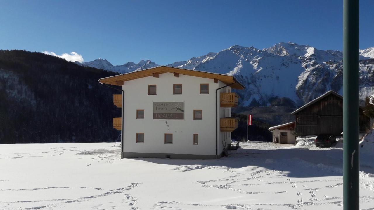 Gasthof Leiter´s Hoamatl Umhausen Exterior foto